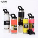 Axyaa Stainless Steel Thermal Bottle Vacuum Flask Tumbler with Straw - Ideal for Outdoor Activities
