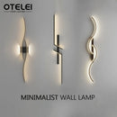 Axyaa LED Wall Lamp with Remote Control Dimming for Modern Home Lighting