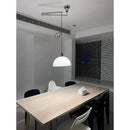 Axyaa Nordic LED Chandelier: Modern Minimalist Kitchen Island Table Light