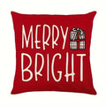 Axyaa Christmas Snowman Pillowcase: Festive Home Decoration & New Year Gift