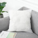 Axyaa White Square Throw Pillow Insert - Hypoallergenic Decorative Cushion Filler