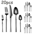 Axyaa Stainless Steel Small Waist Tableware Set - Knife Fork Spoon for Home & Restaurant