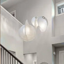 Axyaa Silk Japanese Retro Chandelier Pendant Lights for Living Room and Bedroom
