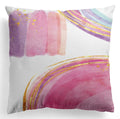 Nordic Luxury Abstract Hand Painted Pillowcase by Axyaa