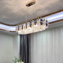 Axyaa Crystal Chandelier: Modern Luxury Lighting for Bedroom & Living Room
