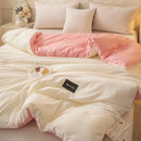 Axyaa Double Bed Quilt: Autumn Winter Soy Fiber Queen Size Comforter