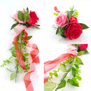 Axyaa Rose Bouquet for Wedding Ceremony and Party Decor