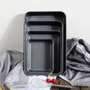 Axyaa Carbon Steel Storage Tray for Food Serving and Baking