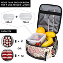 Axyaa Minnie Mouse Insulated Lunch Bag for Girls - Cute School Picnic Food Storage