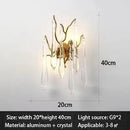 Axyaa Crystal Pendant Lamp for Living Room, Bedroom, Dining Room, and Bar Counter