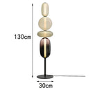 Axyaa LED Floor Lamps with Adjustable Three-Color Temperatures
