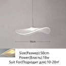 Axyaa Lotus LED Hanging Chandelier for Home Dining Room Bedroom Lighting Fixtures