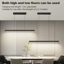 Axyaa LED Bar Pendant Light for Dining Room Kitchen Living Room Office