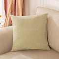 Axyaa Cotton Linen Pillow Cover Set for Home, Sofa & Car