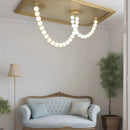 Axyaa Modern LED Chandelier for Dining Room & Living Room
