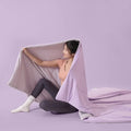 Axyaa Cool Ice Cream Quilt - Single/Double Bed - Summer Silk & Nylon - Solid Color