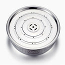 Axya Stainless Steel Tea Tray with Drainage and Storage for Chinese Tea Ceremony