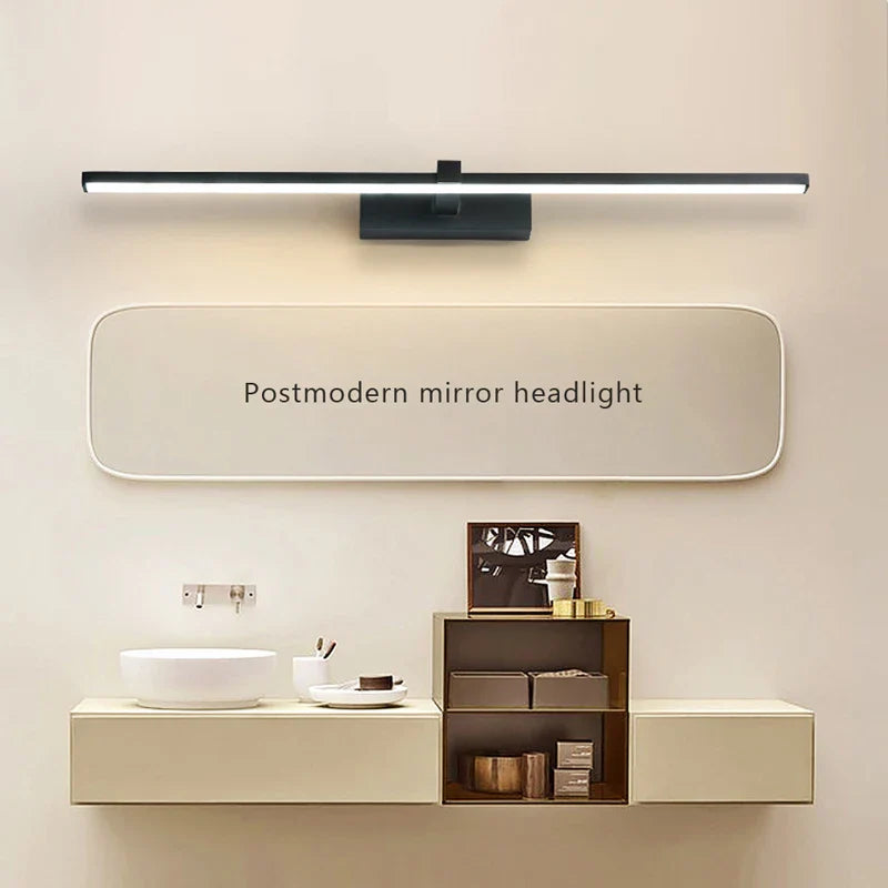 Axya LED Bathroom Wall Light Three Colors Aluminum Fixture Mirror Lamp