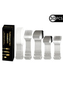 Axyaa 30-Piece High-Grade Palace Tableware Set for Hotel Restaurant