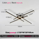 Axyaa Long Strip Ceiling Lamp: Nordic Modern Master Bedroom & Dining Room Light