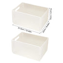 Axyaa Foldable Plastic Storage Box - Multi-functional Kitchen Organizer
