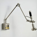 Axyaa Industrial Style Adjustable Wall Lamp for Bedside Reading & Restaurant Bedroom