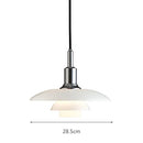Axyaa Glass Pendant Chandelier Ceiling Light for Dining Table Kitchen Island