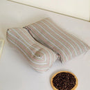 Axyaa Cotton Printed Triangular Buckwheat Pillow for Better Sleep