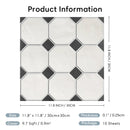Axyaa 3D Self-adhesive Decor Wall Tile Sticker - Waterproof Peel and Stick Backsplash