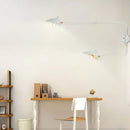 Axyaa Nordic LED Wall Light with Adjustable Long Arm for Living Room & Bedroom
