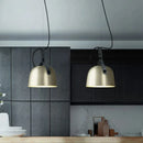 Axyaa Industrial Vintage Pendant Lights Leather Belt E27 LED Luminaire
