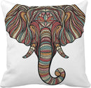 Axyaa Manga Anime Cute Expression Woman Face Pillow Cover 45x45cm Home Decor