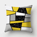 Axyaa Geometry Cushion Cover Polyester Pillowcase 45x45cm Home Decor Sofa Pillow Cover