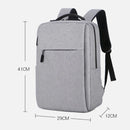 Axyaa Men's Square Business Backpack with Large Capacity and Computer Protection