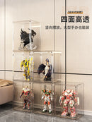 Axyaa Display Case Organizer Box for Toys, Figures, Collectibles, Gundam, Lego & Models