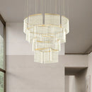 Axyaa Modern Simple Luxury Chandelier for Living Room and Restaurant