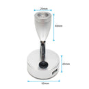 Axyaa 12V 24V LED Reading Light with USB Port and Switch - Boat Yacht RV Interior