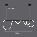 Axyaa Long Hose Chandelier Pendant Lamp for Home Decor Lighting