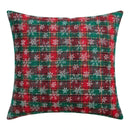 Axyaa Christmas Plaid Cushion Cover for Cheerful Home Decor
