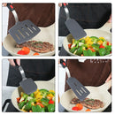 Axyaa Silicone Spatula for Non Stick Pots - High-temp Household Stir Fry Utensil