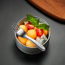 Axyaa Mini Stainless Steel Cutlery Set in Cute Plastic Box