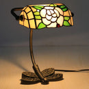 Axyaa Dragonfly Tiffany Glass Table Lamp - Baroque Style Bedroom Lighting