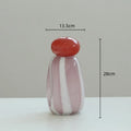 Axyaa Fringe Glass Vase Cover Band for Irregular Floral Arrangement