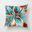 Axyaa Geometric Cat Hug Pillow Cover in Psychedelic Colors