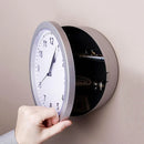 Axyaa Vintage Wall Clock Hidden Safe Large Secret Security Box for Valuables
