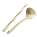 Axyaa Silicone Soup Spoon Chopstick Set - Kitchen Dinnerware Kit