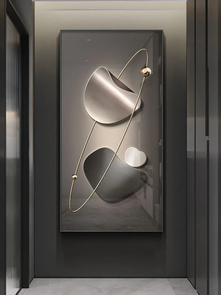 Axyaa Remote LED Wall Lamp for Modern Wall Decoration