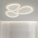 Axyaa Circular Lumines Panel Ceiling Light for Living Dining Room Decor
