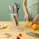 Axyaa Stainless Steel Kitchen Organizer for Knife, Pot Lid, Cutting Board