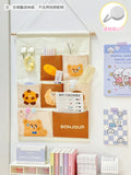 Axyaa Cartoon Wall Storage Organizer - 6 Pockets